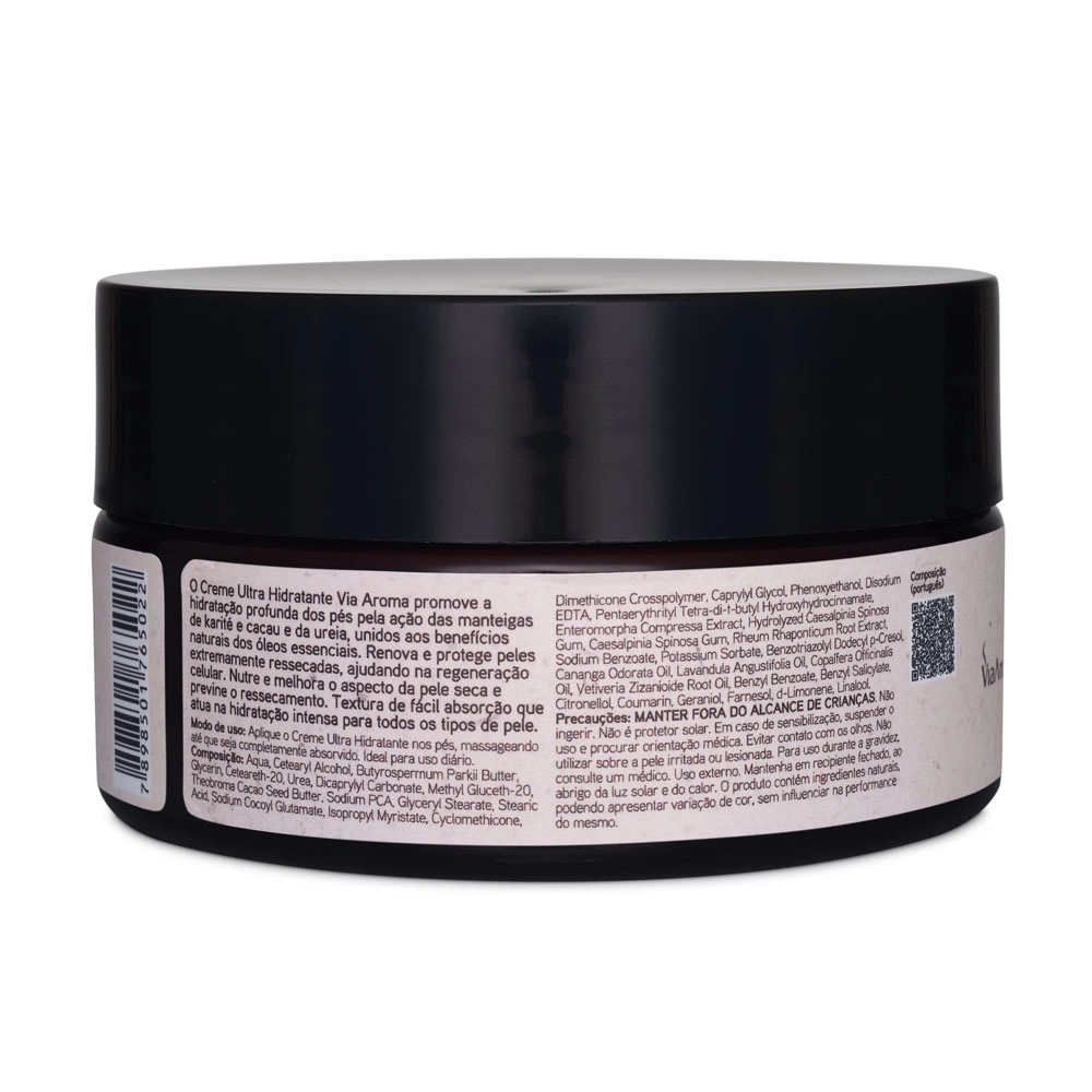 Produto Creme Ultra Hidratante Spa dos Pés Aromatherapy Via Aroma - 200g
