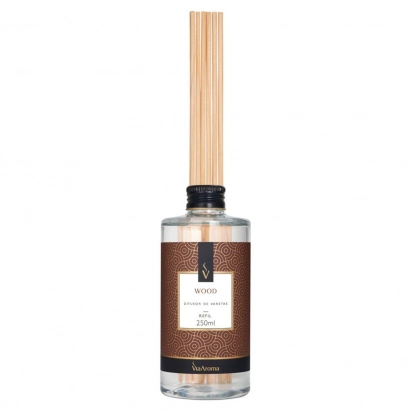 Produto Refil Difusor de Varetas Wood Via Aroma - 250ml