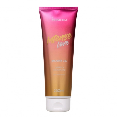 Shower Gel Desodorante Intense Love Via Aroma - 250ml Produto Shower Gel Desodorante Intense Love Via Aroma - 250ml