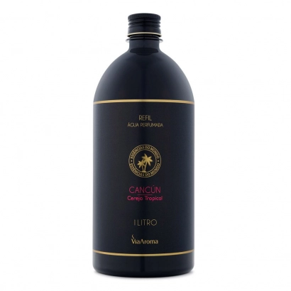 Refil Água Perfumada Linha Mundo Cancún Via Aroma - 1l Produto Refil Água Perfumada Linha Mundo Cancún Via Aroma - 1l