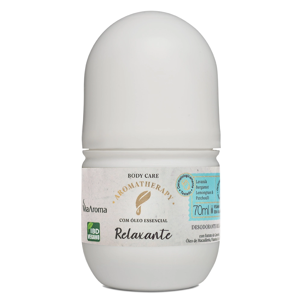 Produto Desodorante Roll-On Relaxante Aromatherapy Via Aroma – 70 Ml