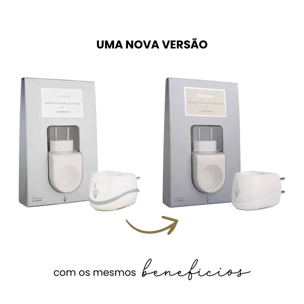 Produto Difusor Aromatizador Elétrico Bivolt Standard - Via Aroma