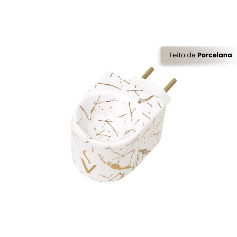 Produto Difusor Aromatizador Elétrico Stone White - Via Aroma