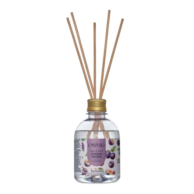 Difusor de Varetas Ameixa Negra Caszulo - 250ml Produto Difusor de Varetas Ameixa Negra Caszulo - 250ml