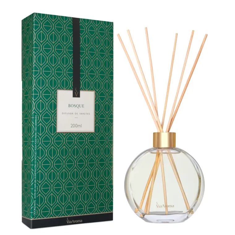 Difusor de Varetas Bosque Via Aroma - 200ml Produto Difusor de Varetas Bosque Via Aroma - 200ml