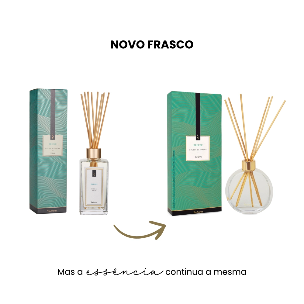 Produto Difusor de Varetas Breeze Via Aroma - 200ml
