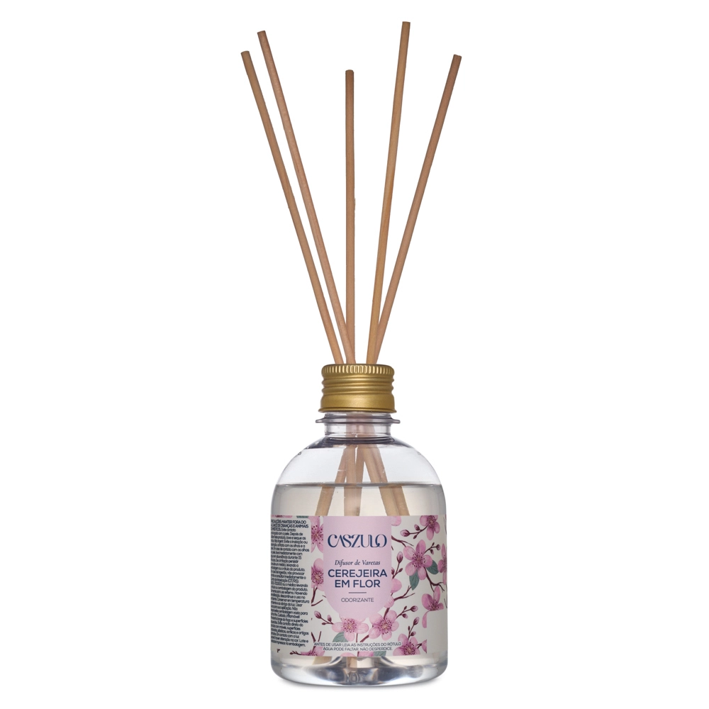 Produto Difusor de Varetas Cerejeira em Flor Caszulo - 250ml Frente