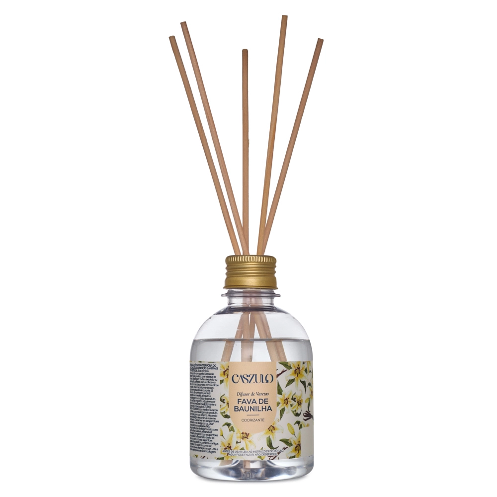 Produto Difusor de Varetas Fava de Baunilha Caszulo - 250ml Frente
