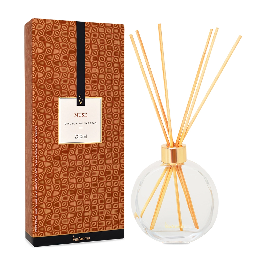 Produto Difusor de Varetas Musk Via Aroma - 200ml