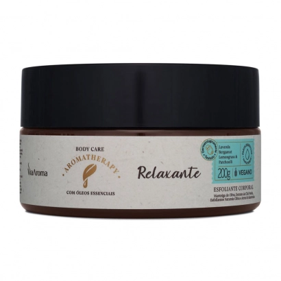 Esfoliante Corporal Relaxante Aromatherapy Via Aroma - 200g Produto Esfoliante Corporal Relaxante Aromatherapy Via Aroma - 200g