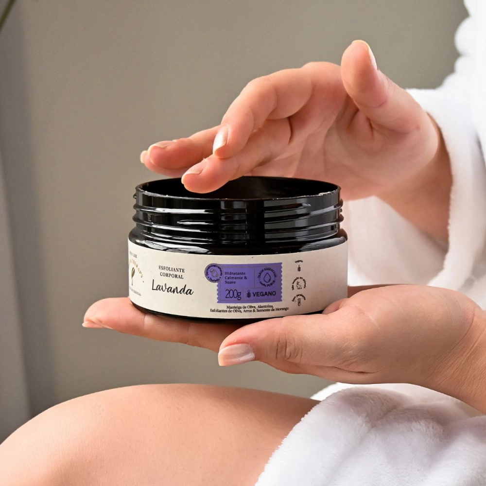 Produto Esfoliante Corporal Lavanda Aromatherapy Via Aroma - 200g