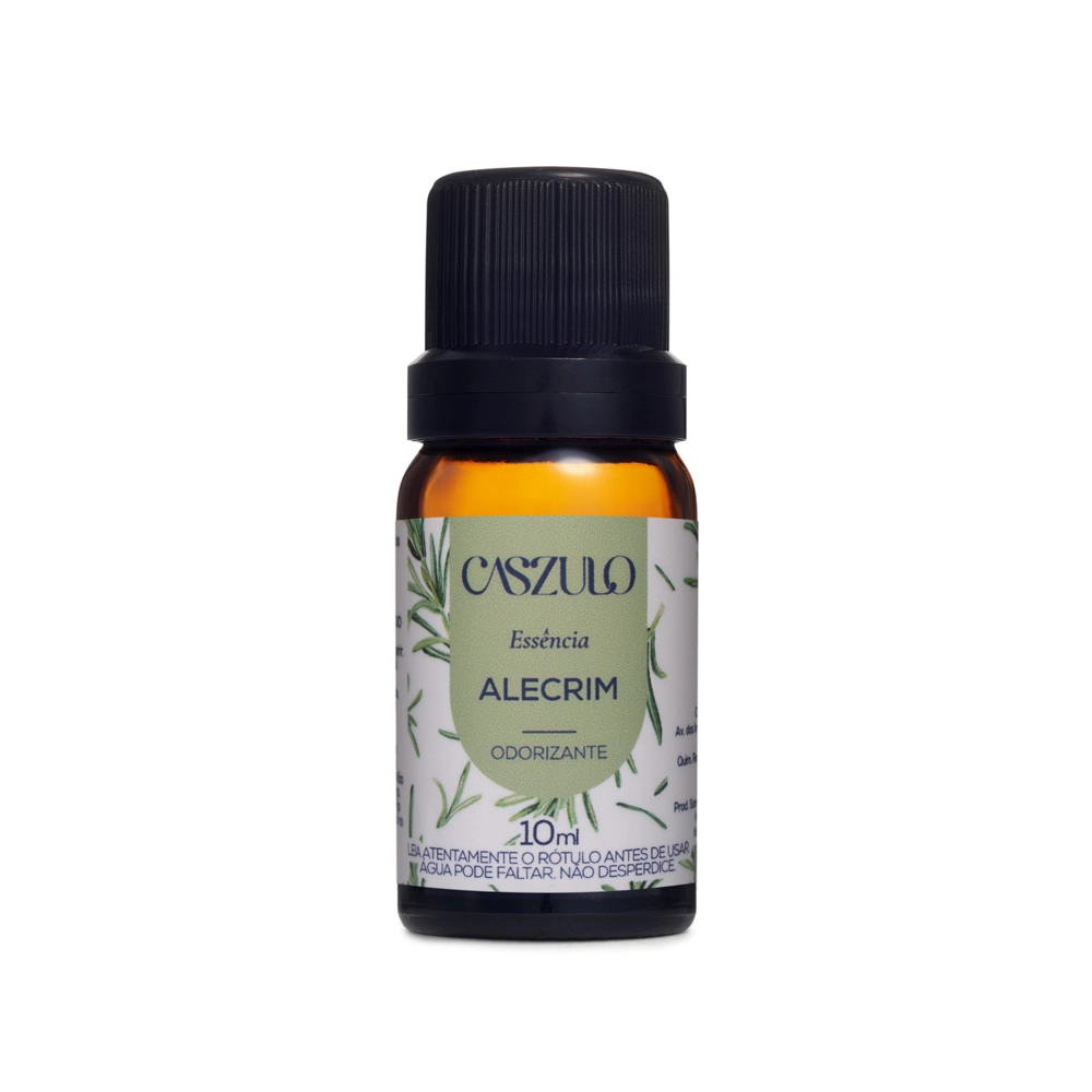 Produto Essência Alecrim Caszulo - 10ml Frente