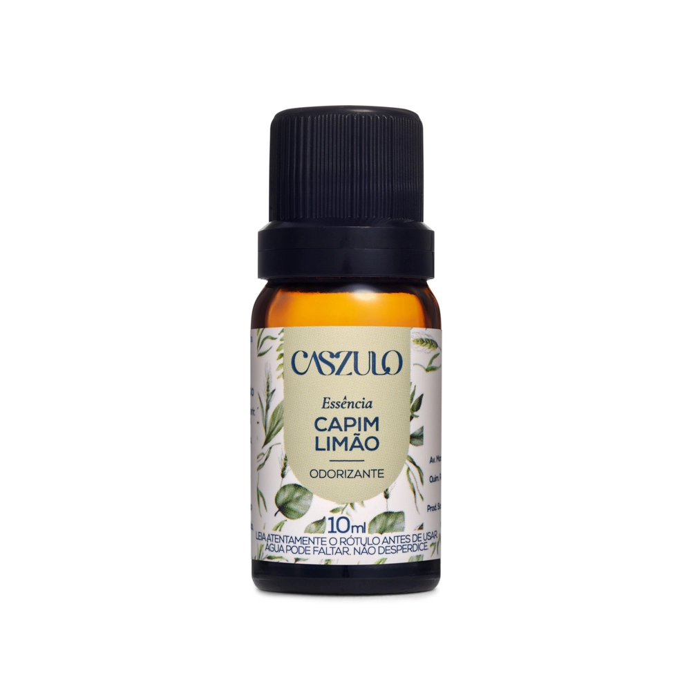 Produto Essência Capim Limão Caszulo - 10ml Frente