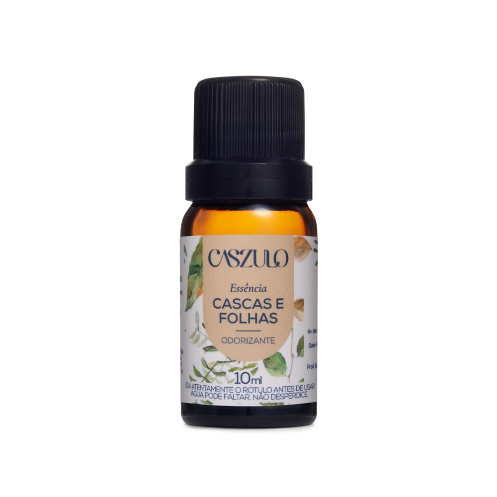 Produto Essência Cascas e Folhas Caszulo - 10ml Frente