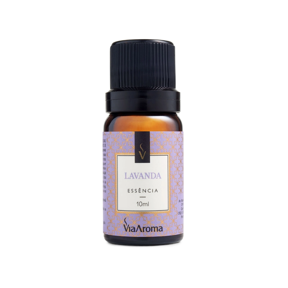 Produto Essência Lavanda Via Aroma - 10ml Frente