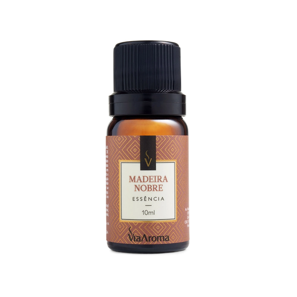 Produto Essência Madeira Nobre Via Aroma - 10ml Frente