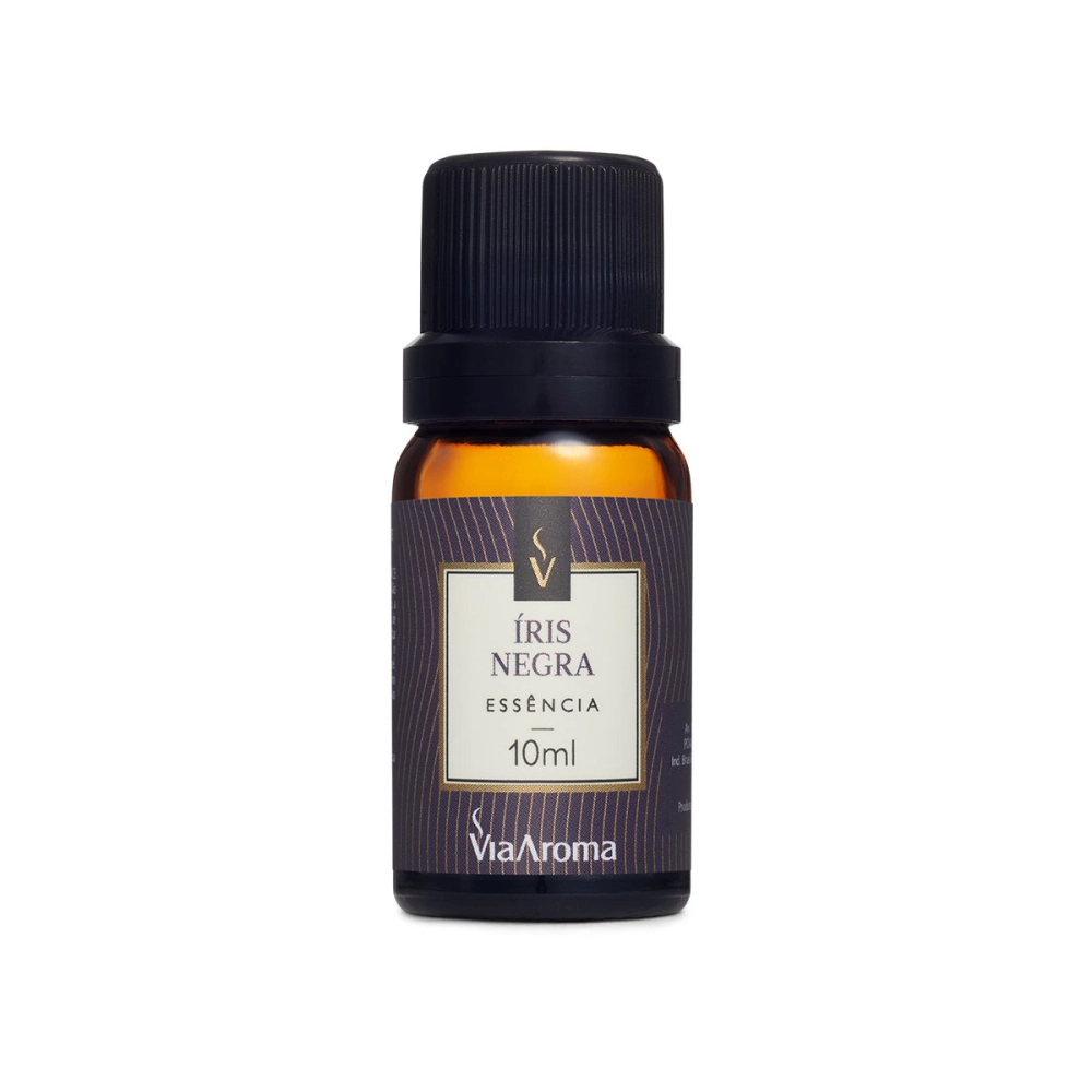 Produto Essência Íris Negra Via Aroma - 10ml Frente