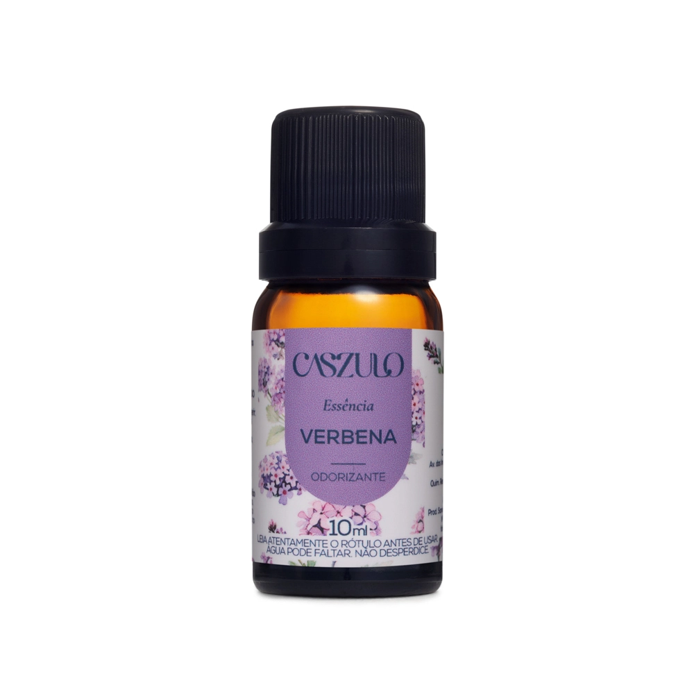 Essência Verbena Caszulo - 10ml Frente Produto Essência Verbena Caszulo - 10ml Frente