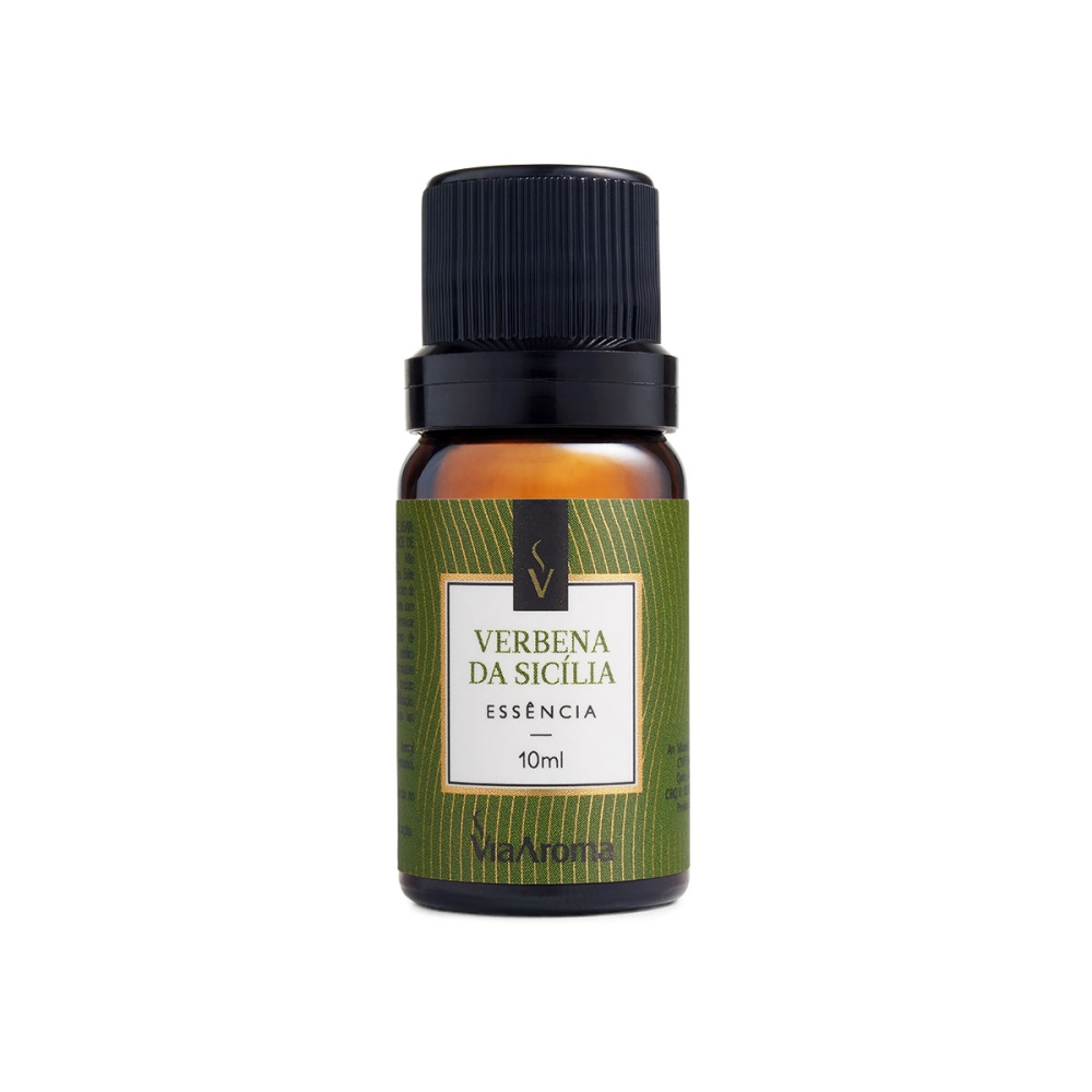 Produto Essência Verbena da Sicília Via Aroma - 10ml Frente