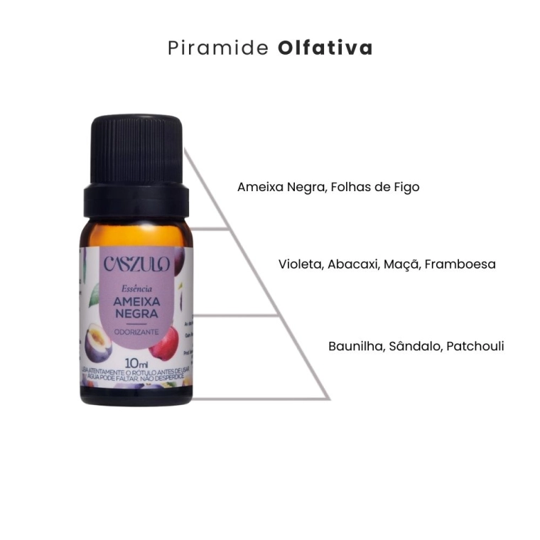 Essência Ameixa Negra Caszulo - 10ml Produto Essência Ameixa Negra Caszulo - 10ml