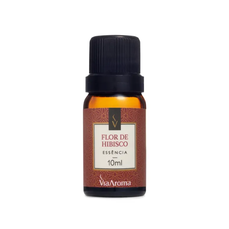 Essência Flor de Hibisco Via Aroma - 10ml Produto Essência Flor de Hibisco Via Aroma - 10ml
