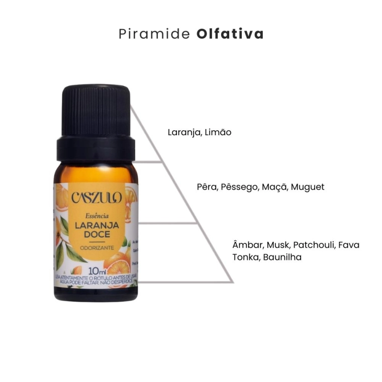Produto Essência Laranja Doce Caszulo - 10ml