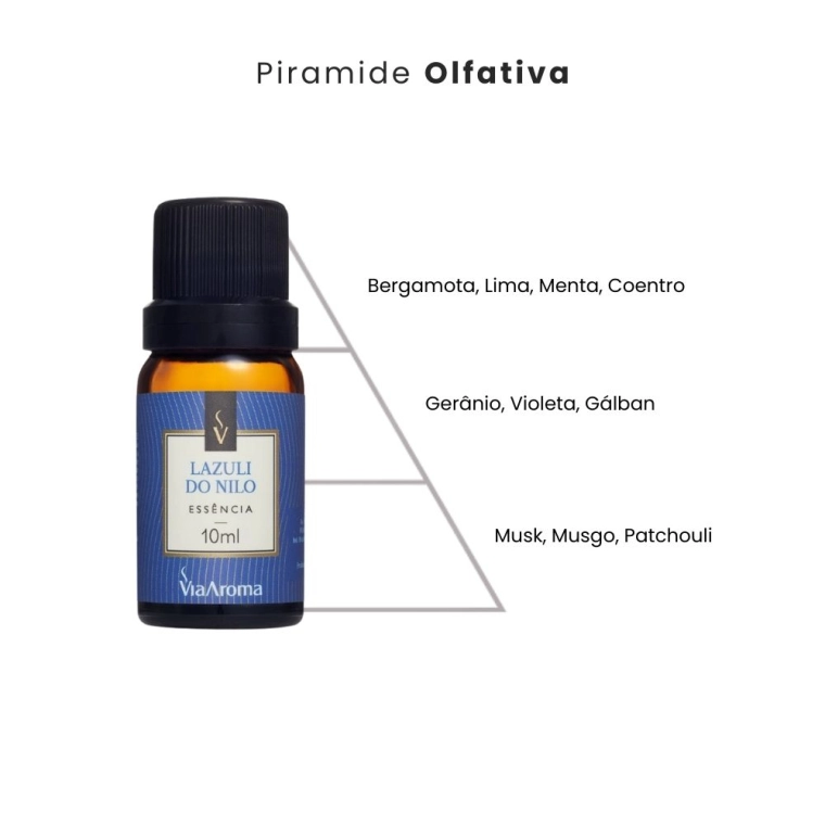 Produto Essência Lazuli do Nilo Via Aroma - 10ml