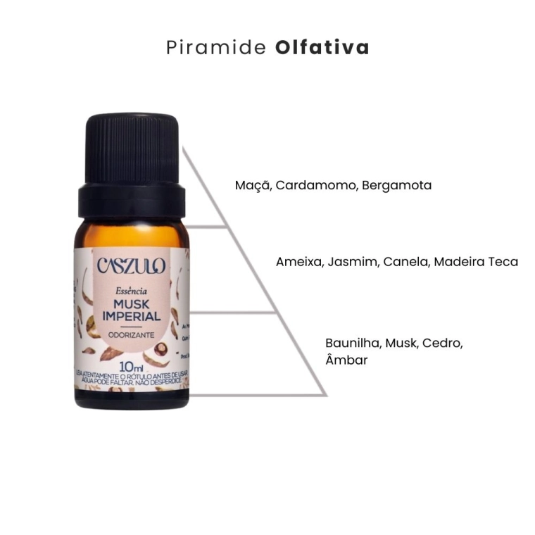 Produto Essência Musk Imperial Caszulo - 10ml