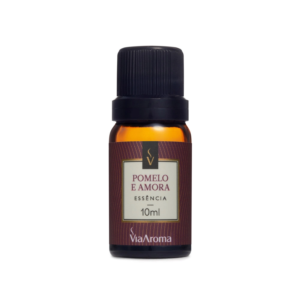 Produto Essência Pomelo e Amora Via Aroma - 10ml Frente