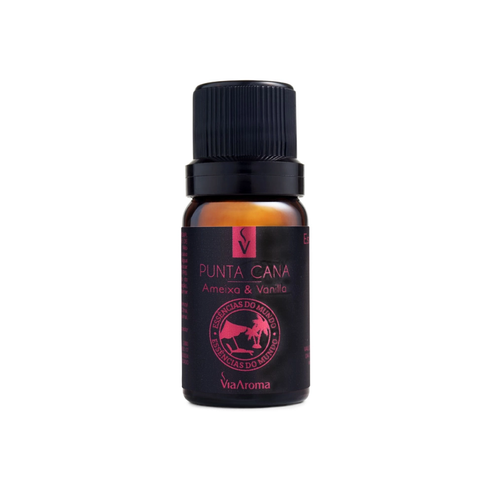 Produto Essência Punta Cana Linha Mundo Via Aroma - 10ml Frente