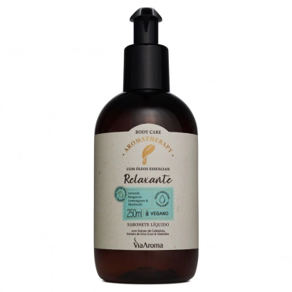 Produto Sabonete Líquido Relaxante Aromatherapy Via Aroma - 250ml