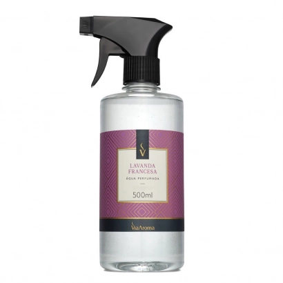 Produto Água Perfumada Lavanda Francesa Via Aroma - 500ml