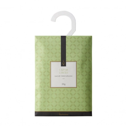 Produto Sachê Perfumado Capim Limão Via Aroma - 25g
