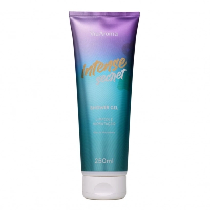 Shower Gel Desodorante Intense Secret Via Aroma - 250ml Produto Shower Gel Desodorante Intense Secret Via Aroma - 250ml