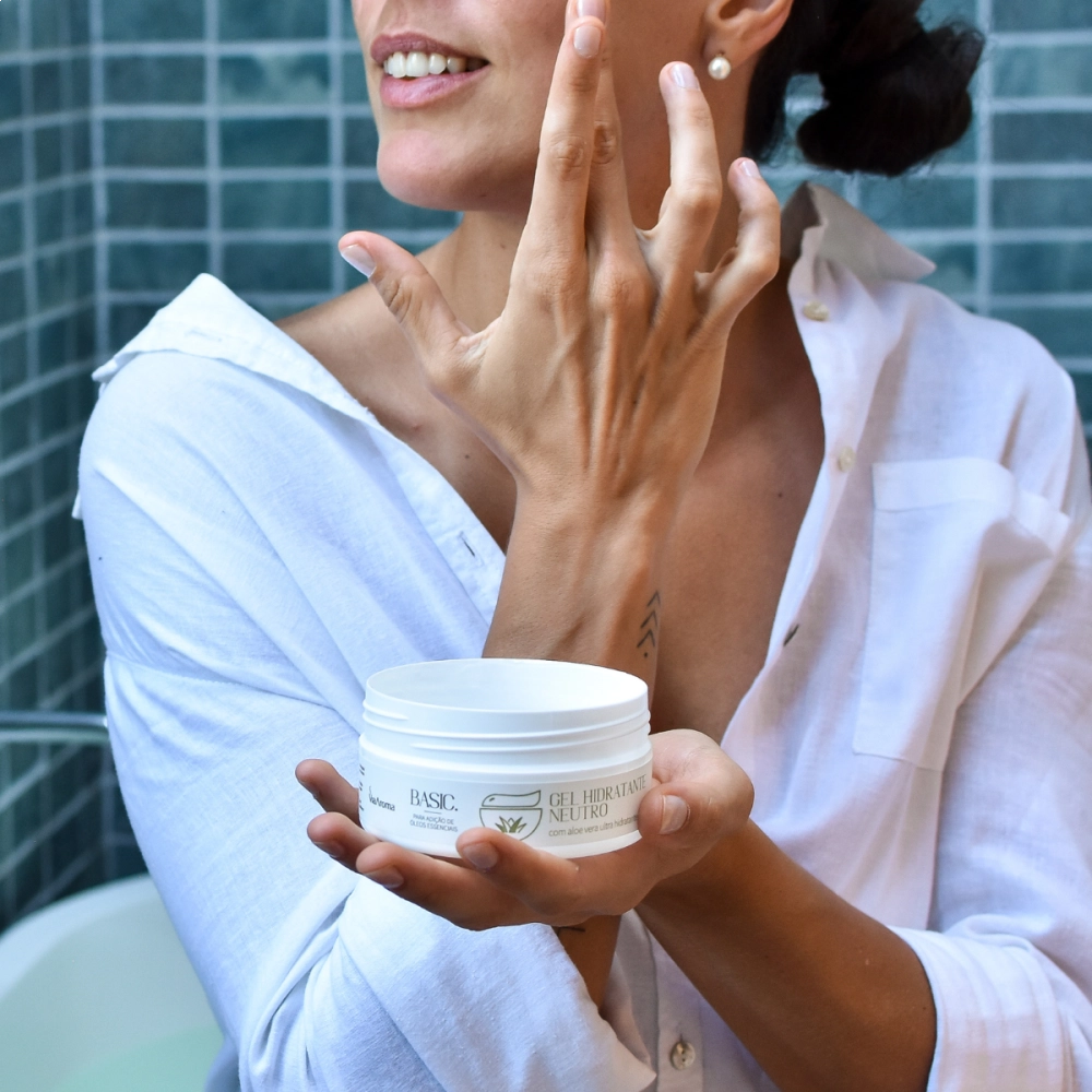 Produto Gel Hidratante Base Linha Basic Via Aroma - 150g