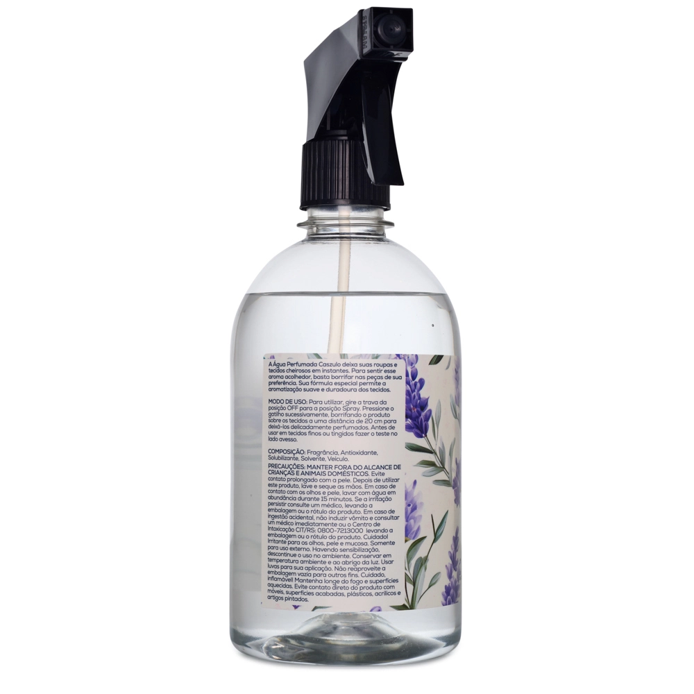 Produto Água Perfumada Campos de Lavanda Caszulo - 500ml