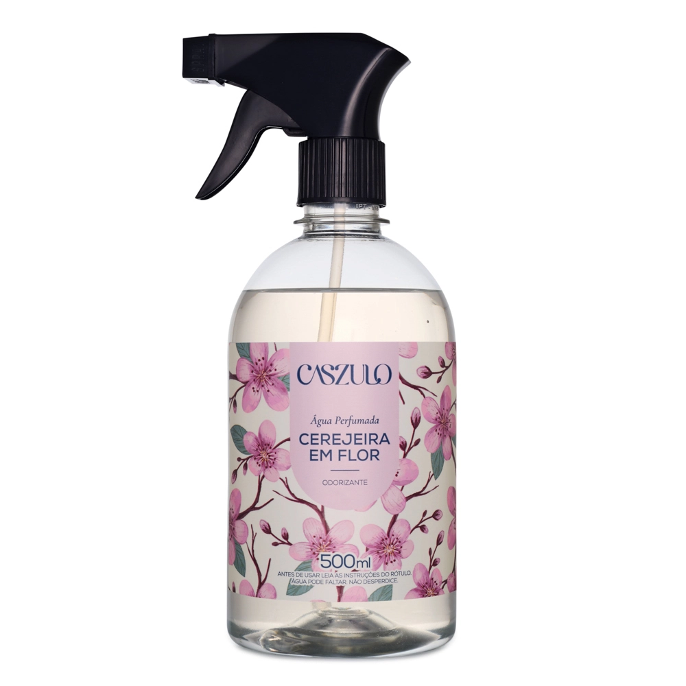 Produto Água Perfumada Cerejeira em Flor Caszulo - 500ml Frente