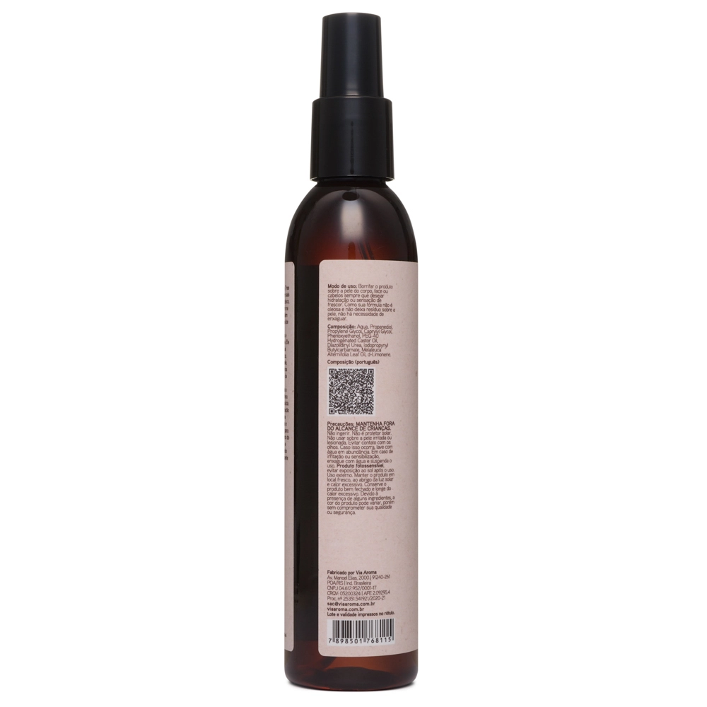 Produto Água Termal com Óleo Essencial de Tea Tree Via Aroma - 200ml