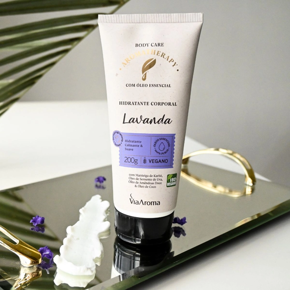 Produto Hidratante Corporal Lavanda Aromatherapy Via Aroma - 200g