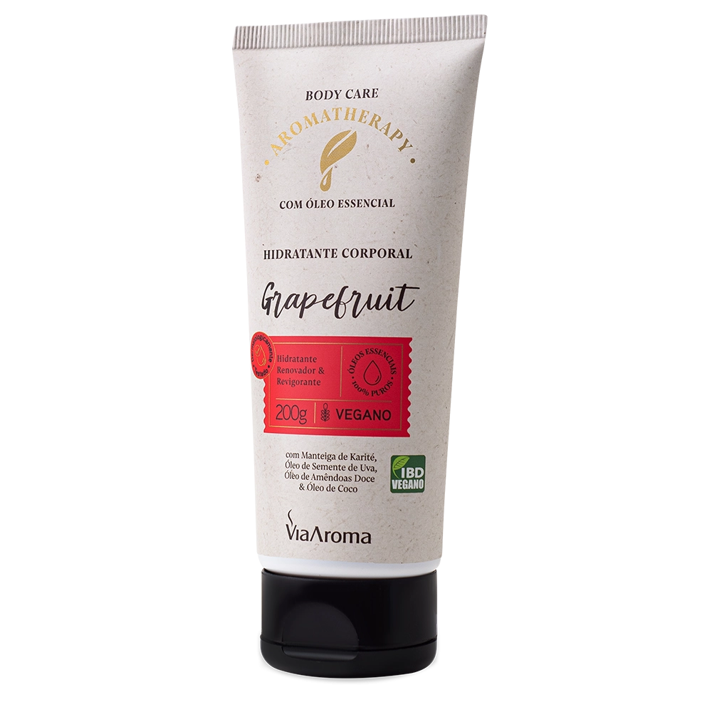 Produto Hidratante Corporal Grapefruit Aromatherapy Via Aroma - 200g