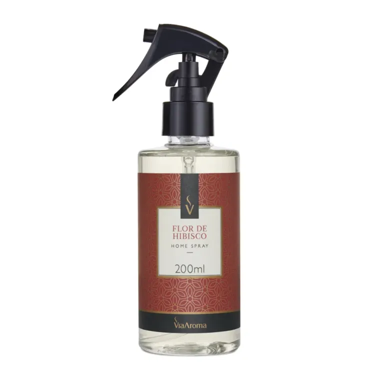 Home Spray Flor de Hibisco Via Aroma - 200ml Produto Home Spray Flor de Hibisco Via Aroma - 200ml