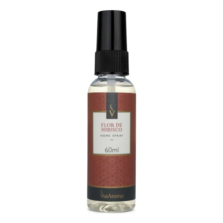 Home Spray Flor de Hibisco Via Aroma - 60ml Produto Home Spray Flor de Hibisco Via Aroma - 60ml