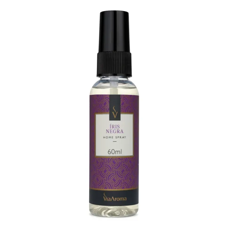 Home Spray Íris Negra Via Aroma - 60ml Produto Home Spray Íris Negra Via Aroma - 60ml