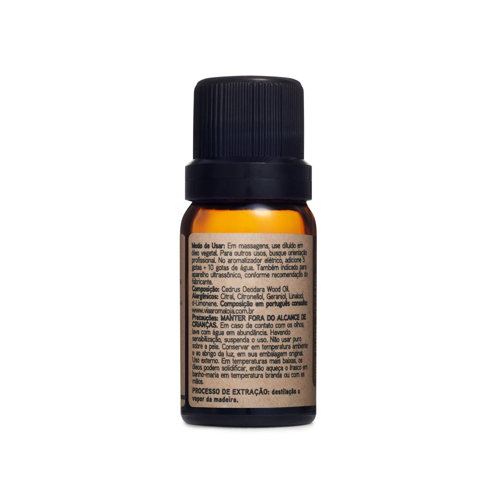 Produto Óleo Essencial Cedro do Himalaia Via Aroma - 10 ml