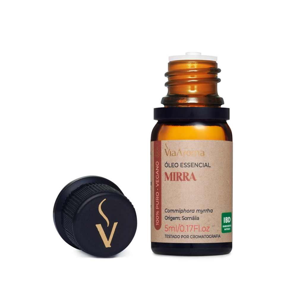 Óleo Essencial Mirra Via Aroma - 5 ml Produto Óleo Essencial Mirra Via Aroma - 5 ml