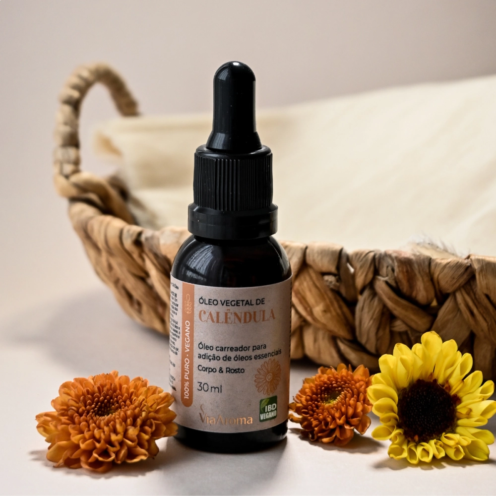 Óleo Vegetal de Calêndula Via Aroma - 30 ml Produto Óleo Vegetal de Calêndula Via Aroma - 30 ml