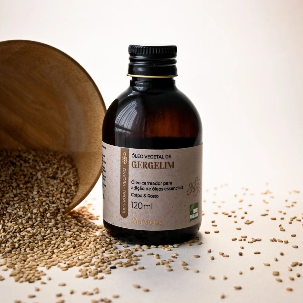 Produto Óleo Vegetal de Gergelim Via Aroma - 120 ml