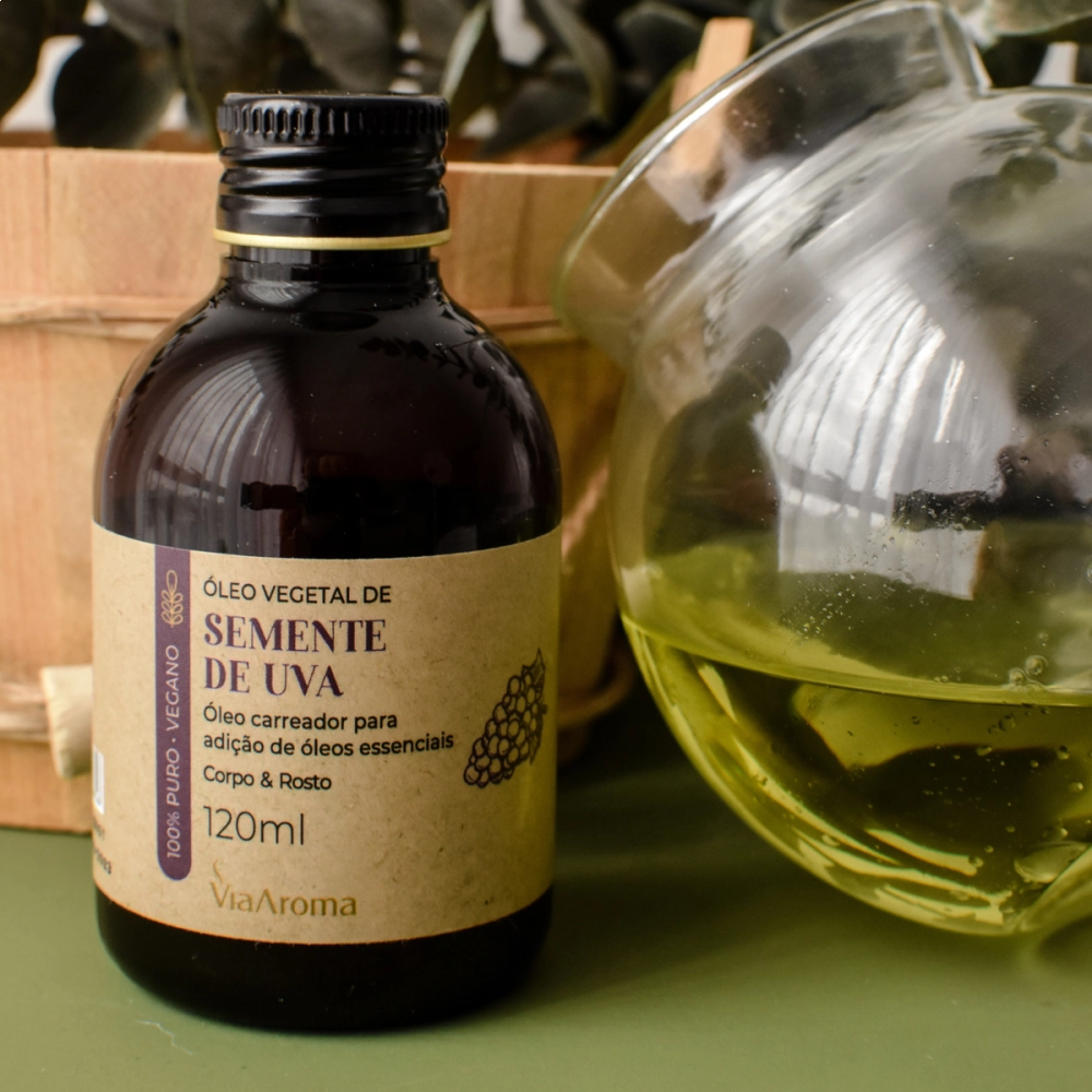 Produto Óleo Vegetal Semente de Uva Via Aroma - 120ml