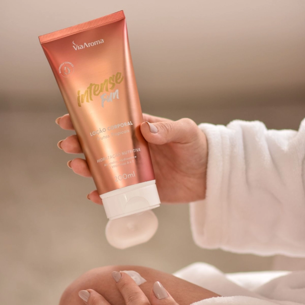 Produto Loção Corporal Desodorante Intense Fun Via Aroma - 200ml