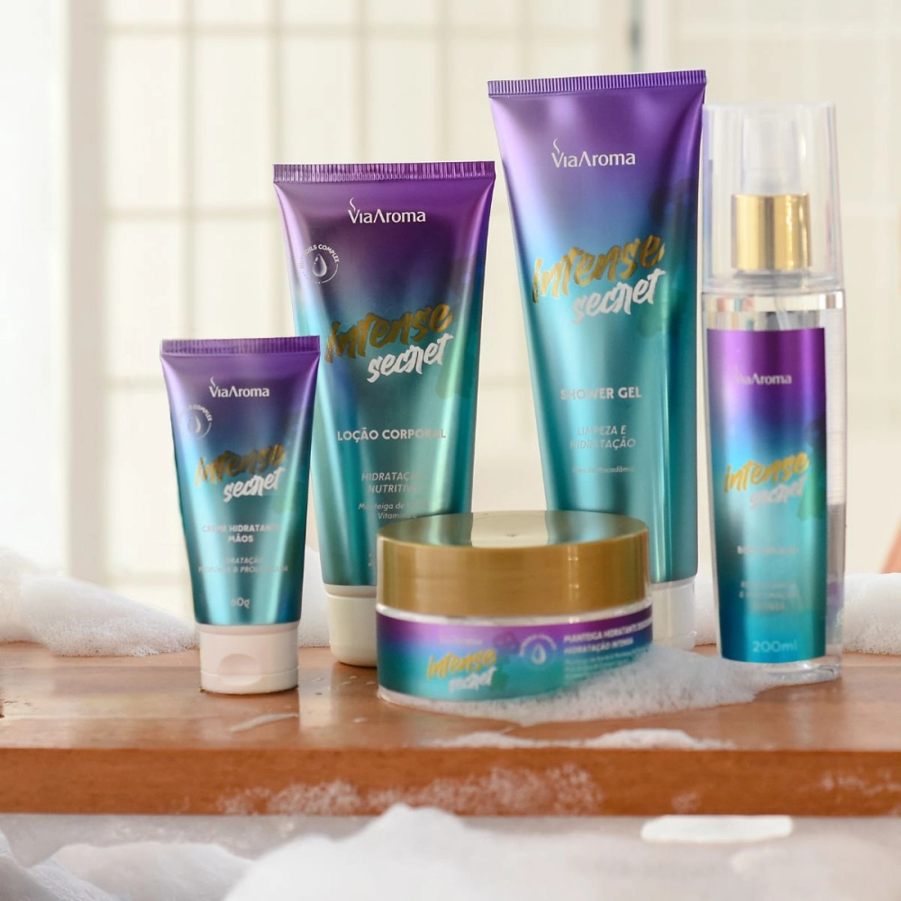 Produto Loção Corporal Desodorante Intense Secret Via Aroma - 200ml